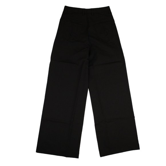 UNRAVEL PROJECT Black Wide Leg Pants Size S $860 - Picture 4 of 5
